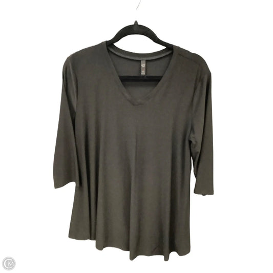 Tunic Long Sleeve By Clothes Mentor In Black, Size: S
