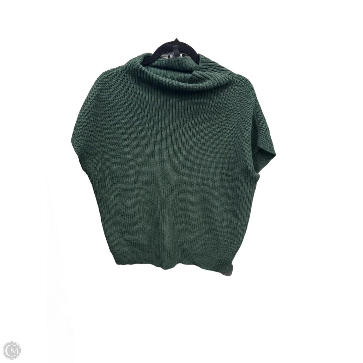Sweater Short Sleeve By Kenneth Cole In Green, Size: L