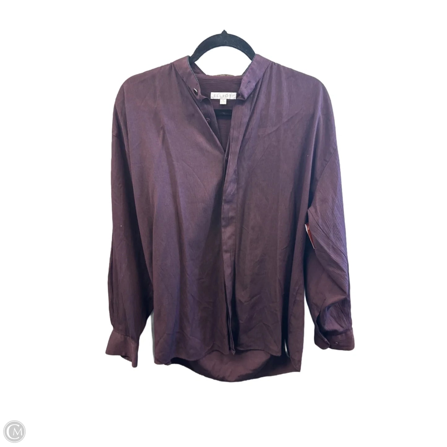 Top Long Sleeve By Clothes Mentor In Purple, Size: S