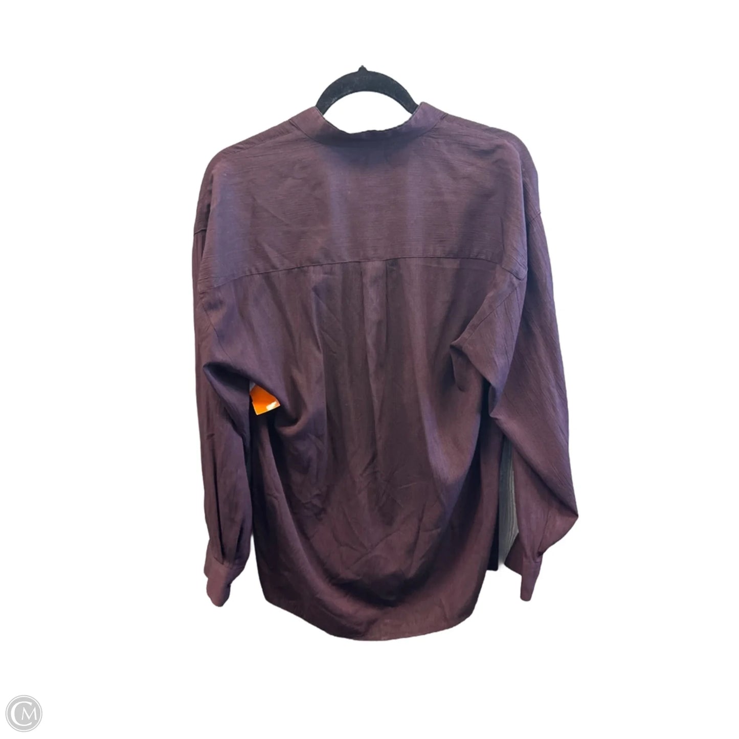 Top Long Sleeve By Clothes Mentor In Purple, Size: S
