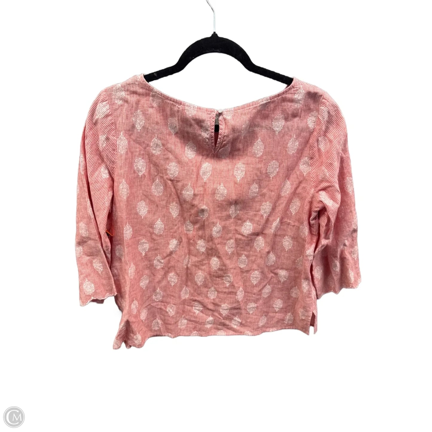 Top Long Sleeve By Liz Claiborne In Red, Size: S