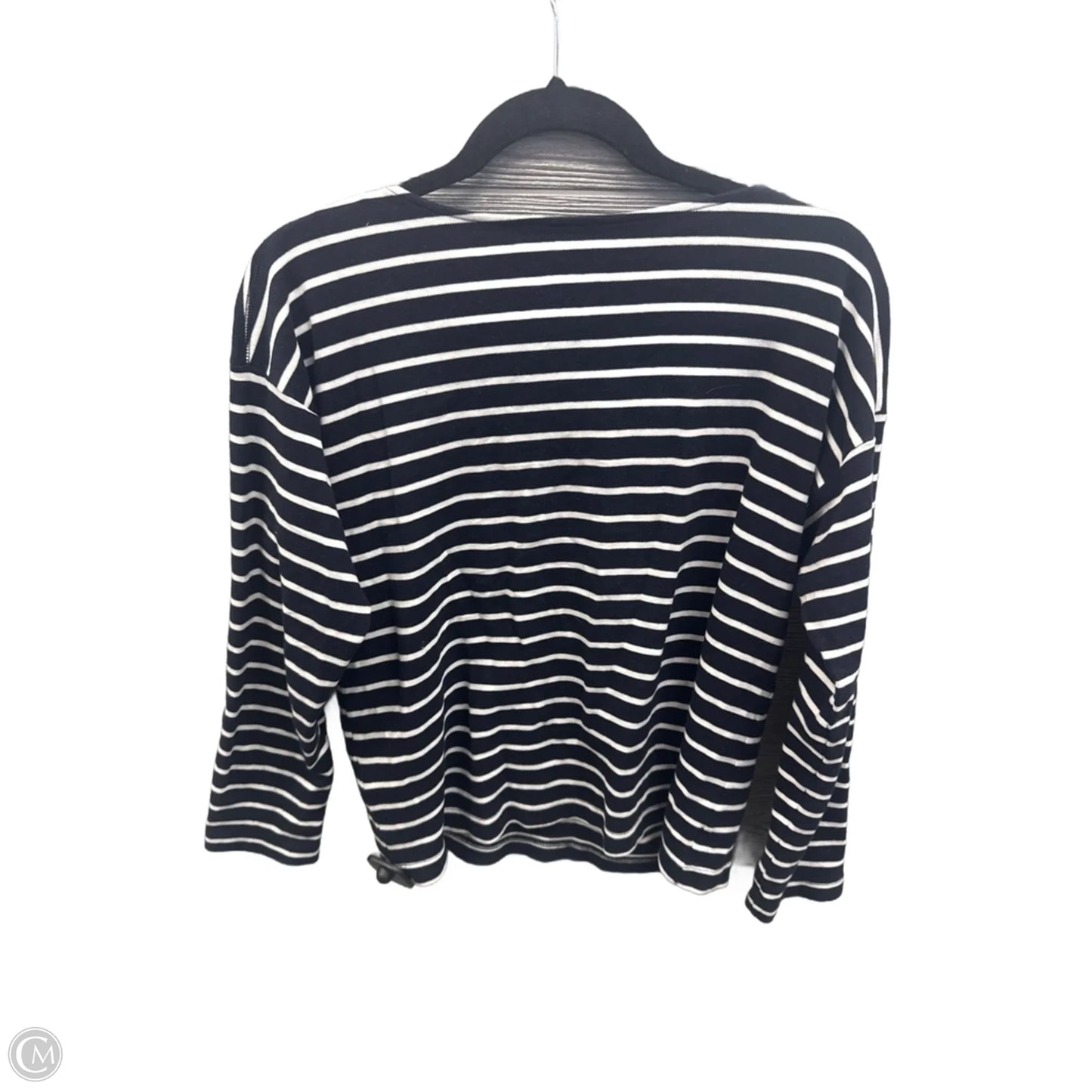 Top Long Sleeve By Logg In Striped Pattern, Size: M