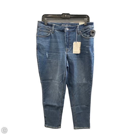 Jeans Skinny By Tommy Bahama In Blue Denim, Size: 12