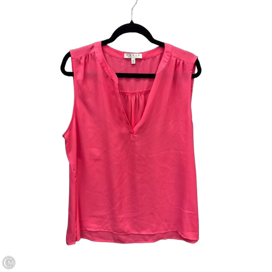 Top Sleeveless By Chaus In Pink, Size: Xl