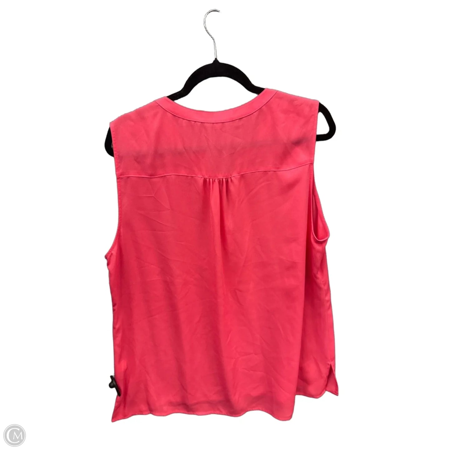 Top Sleeveless By Chaus In Pink, Size: Xl