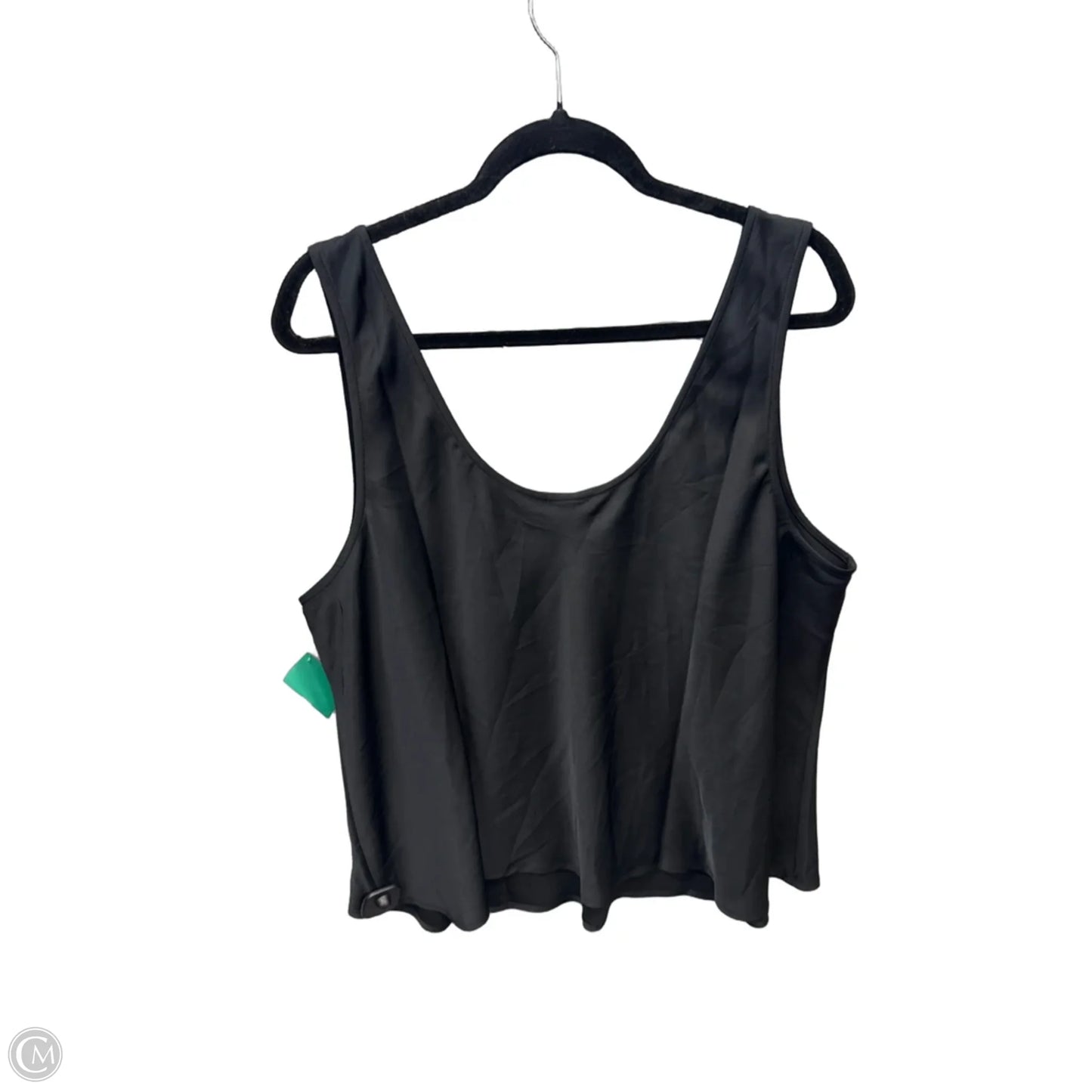 Top Sleeveless By A New Day In Black, Size: 2x