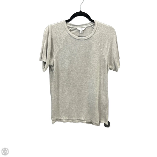 Top Short Sleeve Basic By Time And Tru In Grey, Size: S