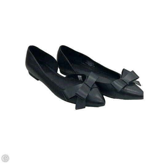 Shoes Flats By A New Day In Black, Size: 8