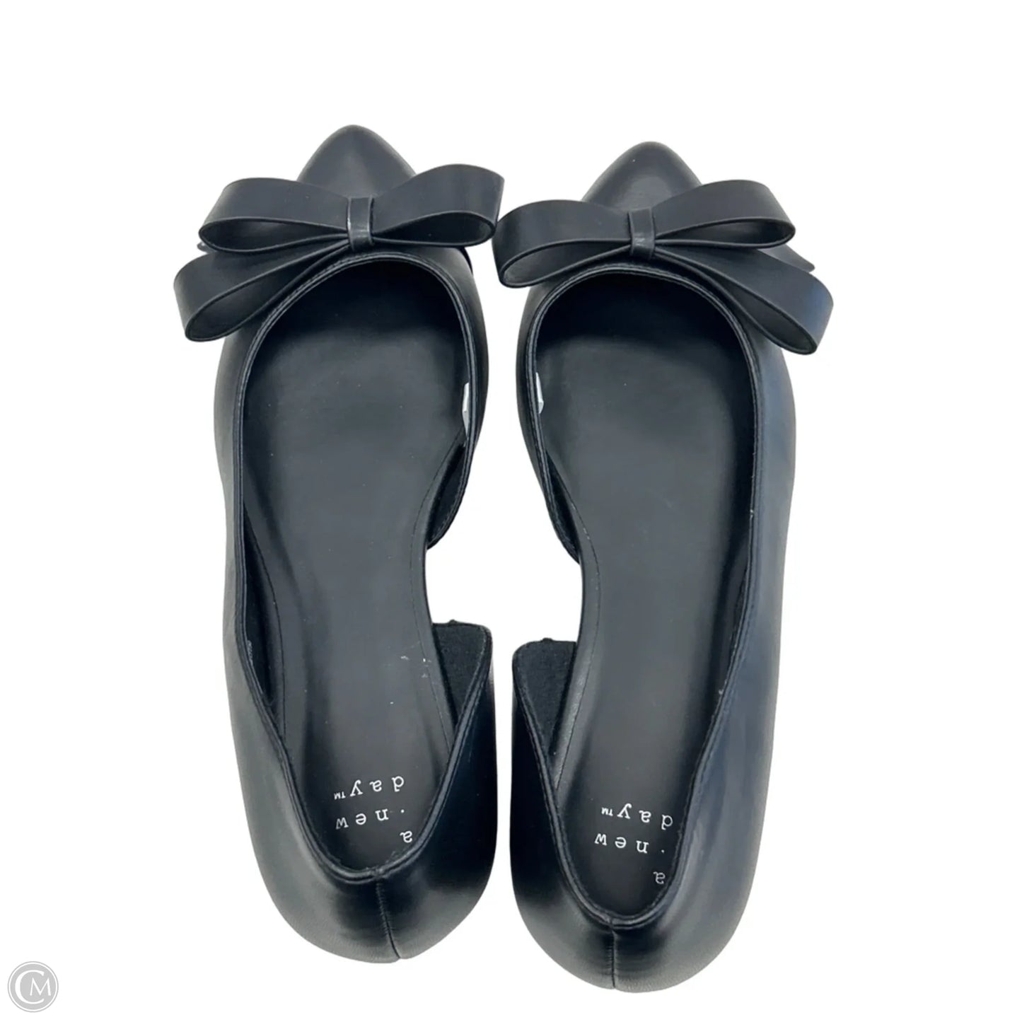 Shoes Flats By A New Day In Black, Size: 8