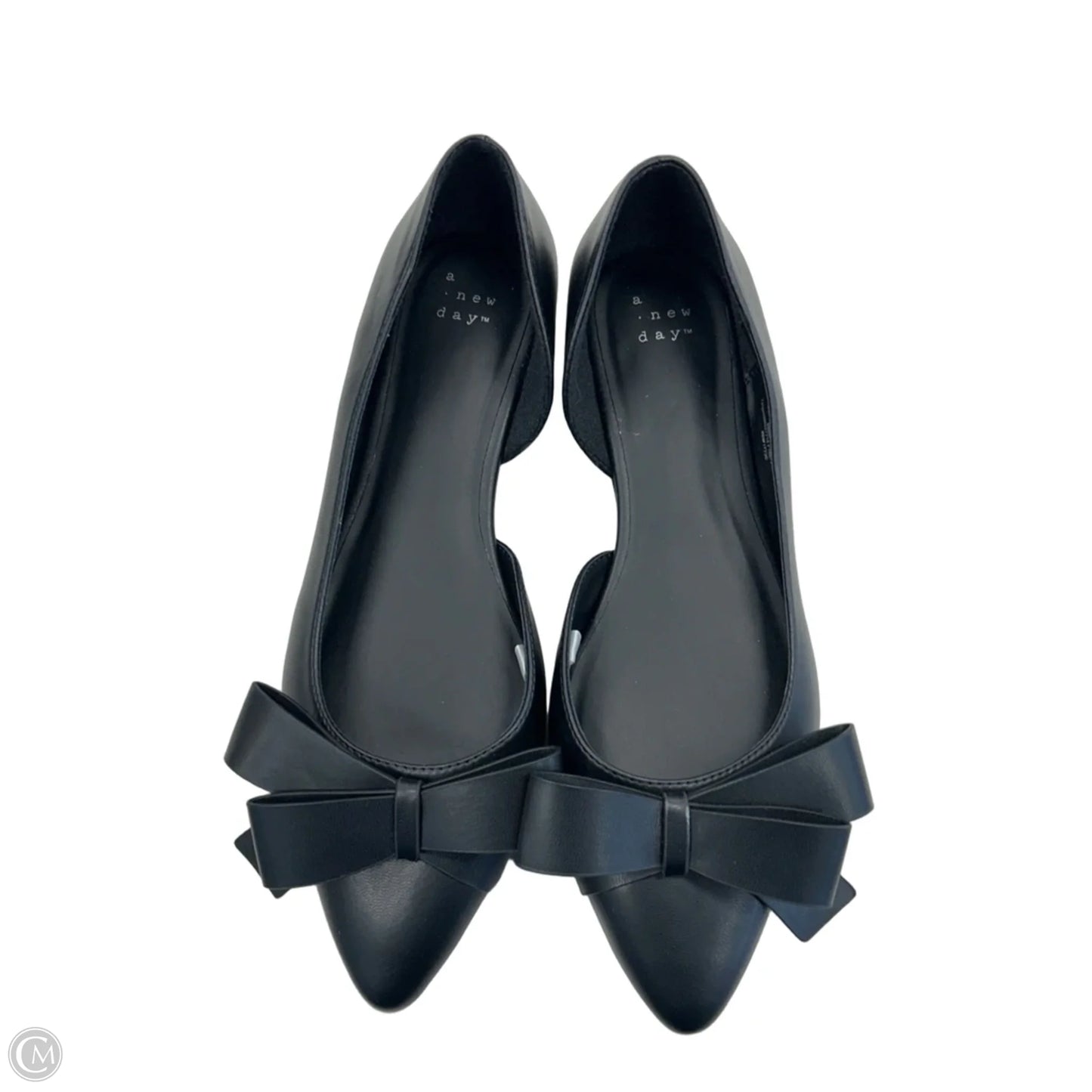 Shoes Flats By A New Day In Black, Size: 8