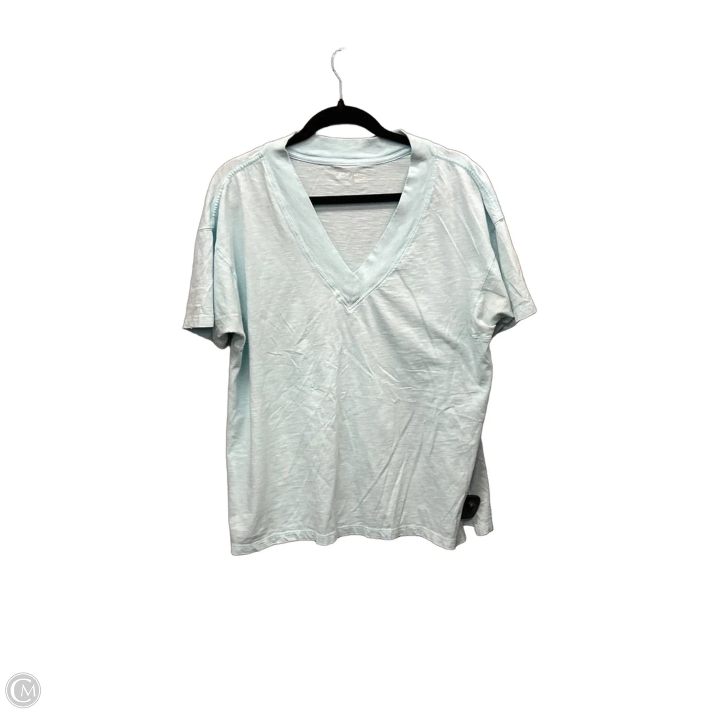 Top Short Sleeve By Aerie In Blue, Size: Sp