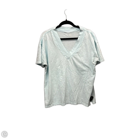Top Short Sleeve By Aerie In Blue, Size: Sp
