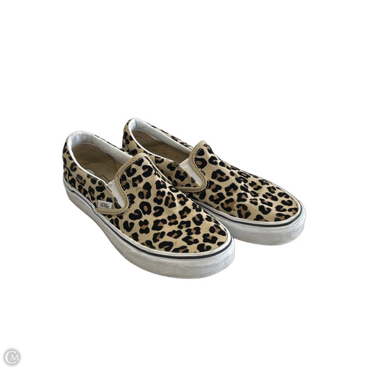 Shoes Sneakers By Vans In Animal Print, Size: 6