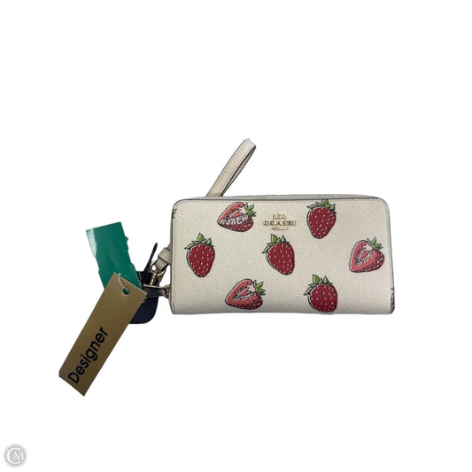 Wristlet Designer By Coach, Size: Medium