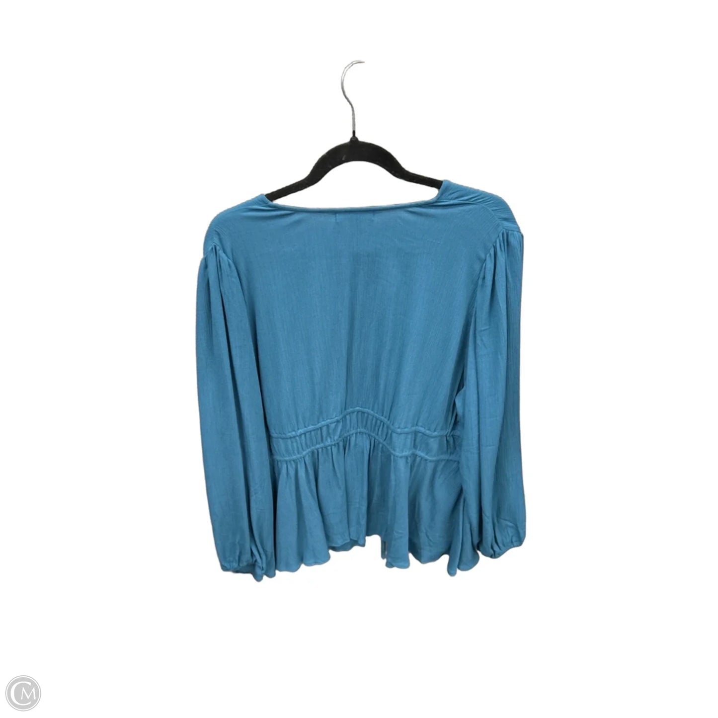 Top Long Sleeve By Torrid In Blue, Size: 2x