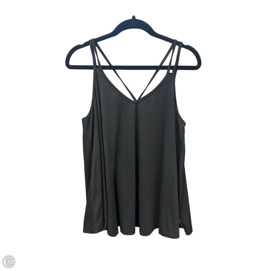Top Sleeveless By Shein In Black, Size: 2x