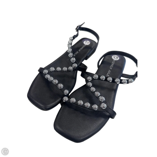 Sandals Flats By Sincerely Jules In Black, Size: 8.5