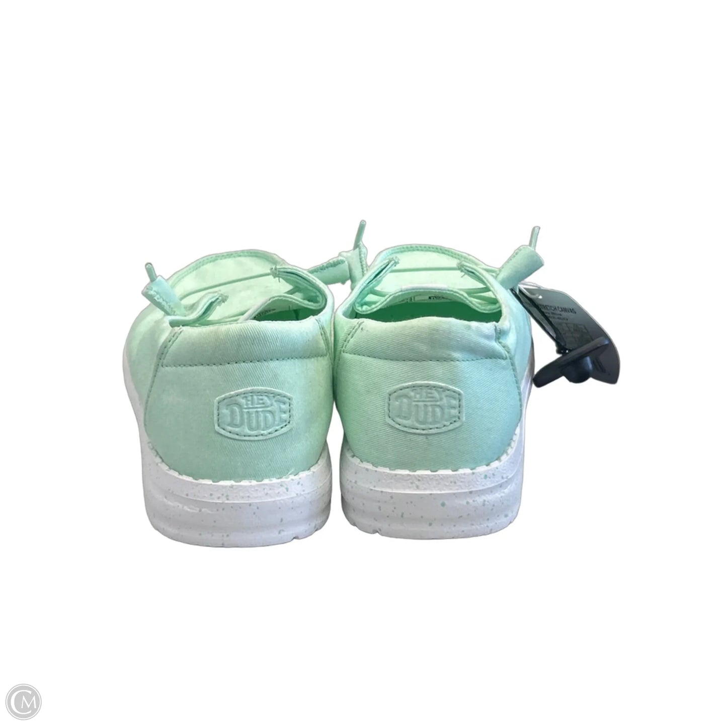 Shoes Flats By Hey Dude In Blue, Size: 11