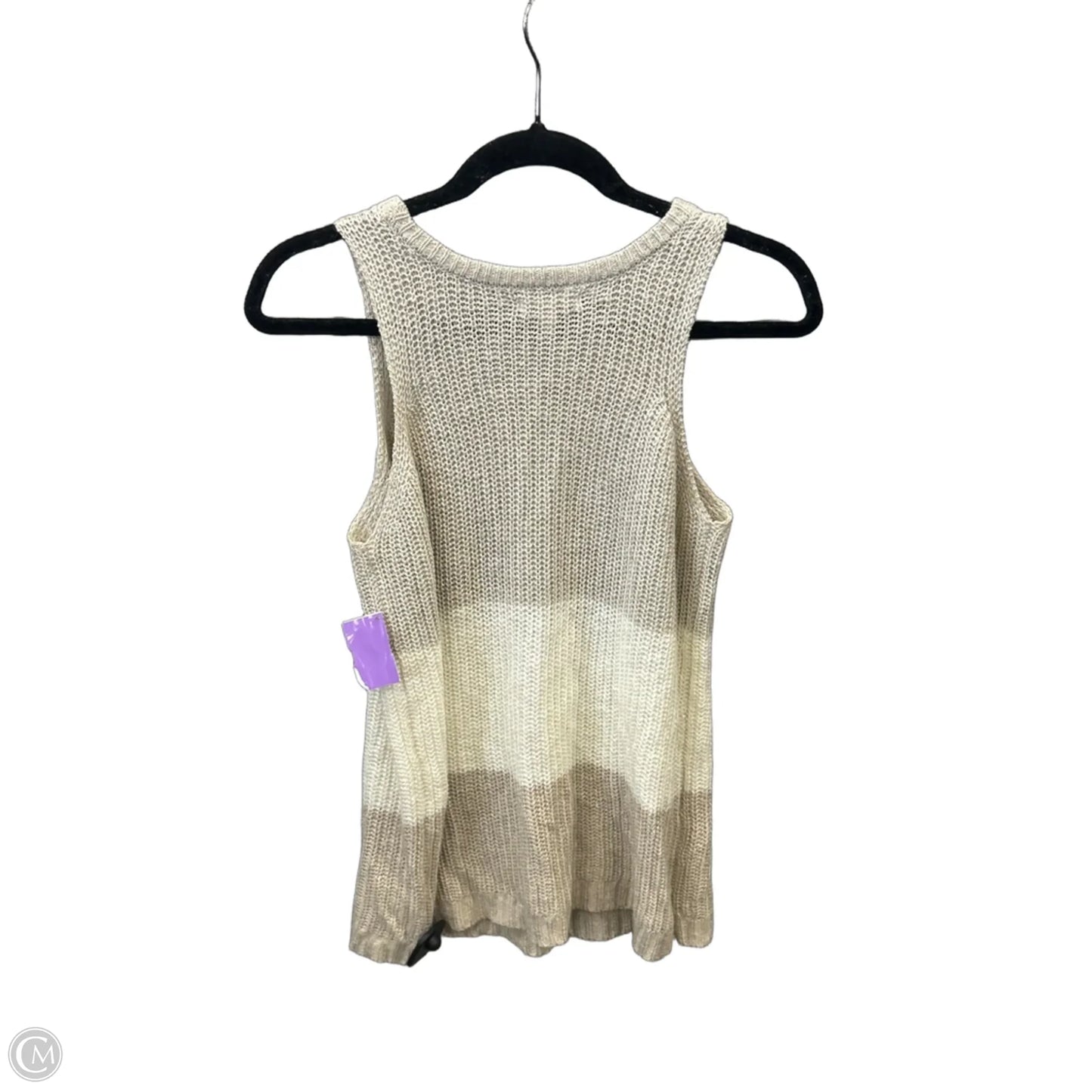 Top Sleeveless By Maurices In Beige, Size: M