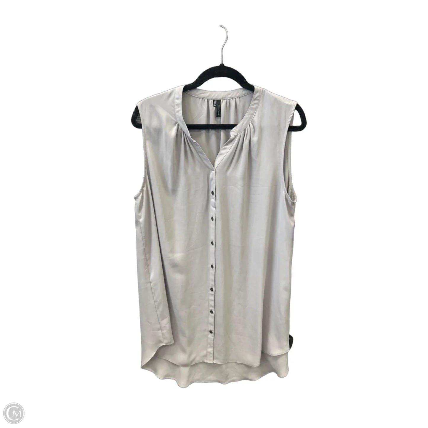 Top Sleeveless By Maurices In Grey, Size: Xl