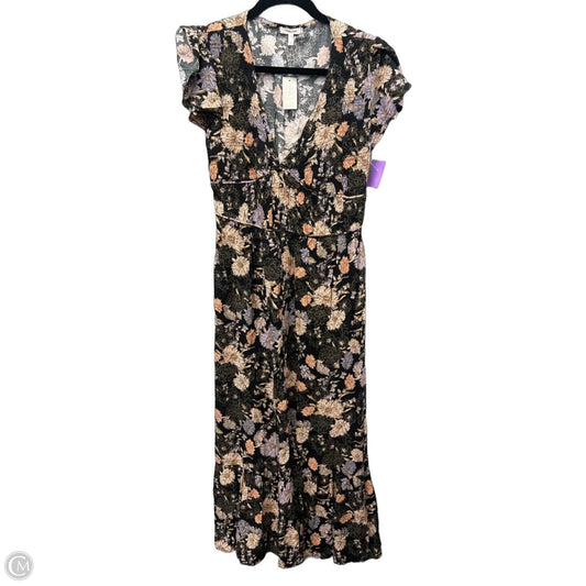 Dress Casual Maxi By Maurices In Floral Print, Size: M