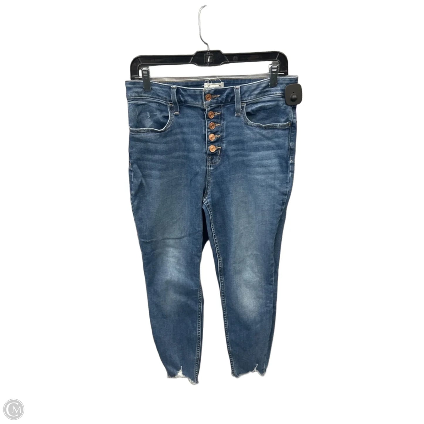 Jeans Skinny By Maurices In Blue Denim, Size: 10