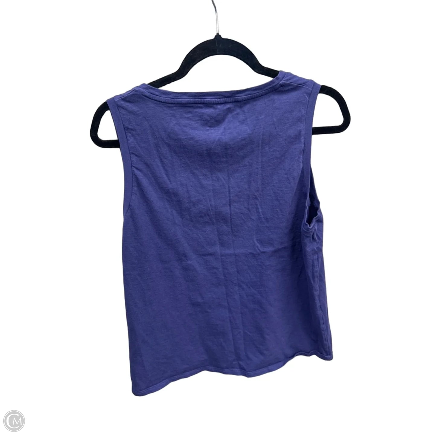 Top Sleeveless By J. Crew In Purple, Size: L