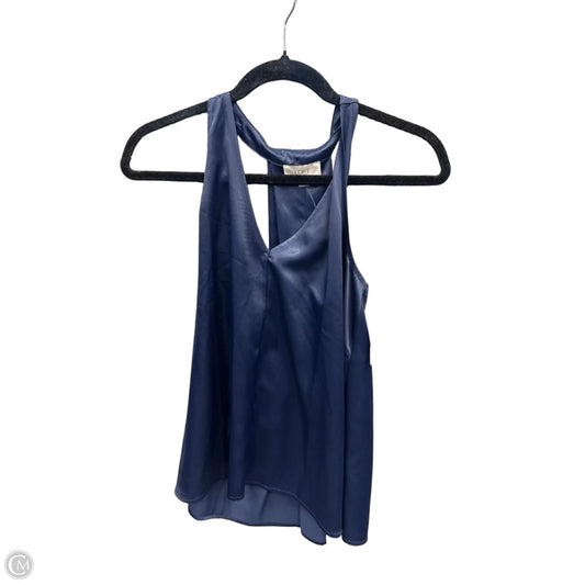 Top Sleeveless By Loft In Blue, Size: Xs