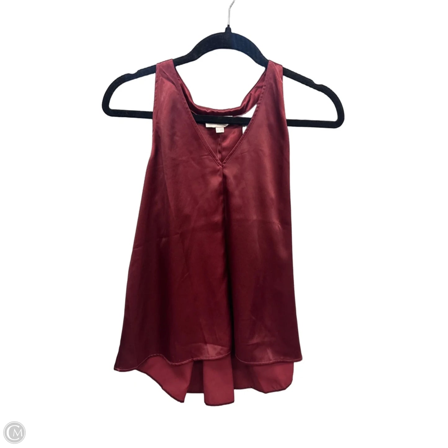 Top Sleeveless By Loft In Red, Size: Xs