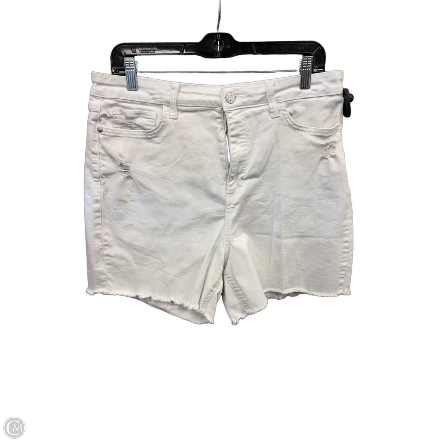Shorts By Lc Lauren Conrad In White Denim, Size: 16