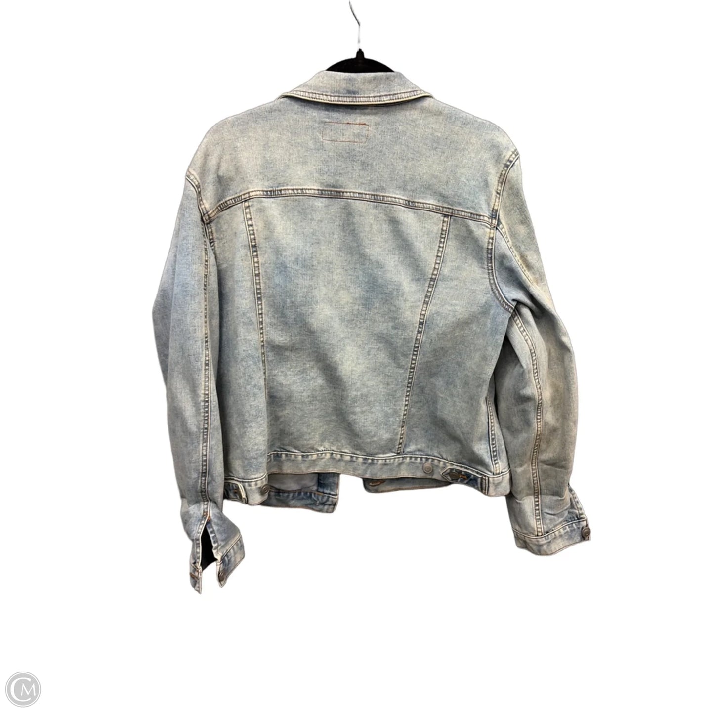 Jacket Denim By Time And Tru In Blue Denim, Size: Xl