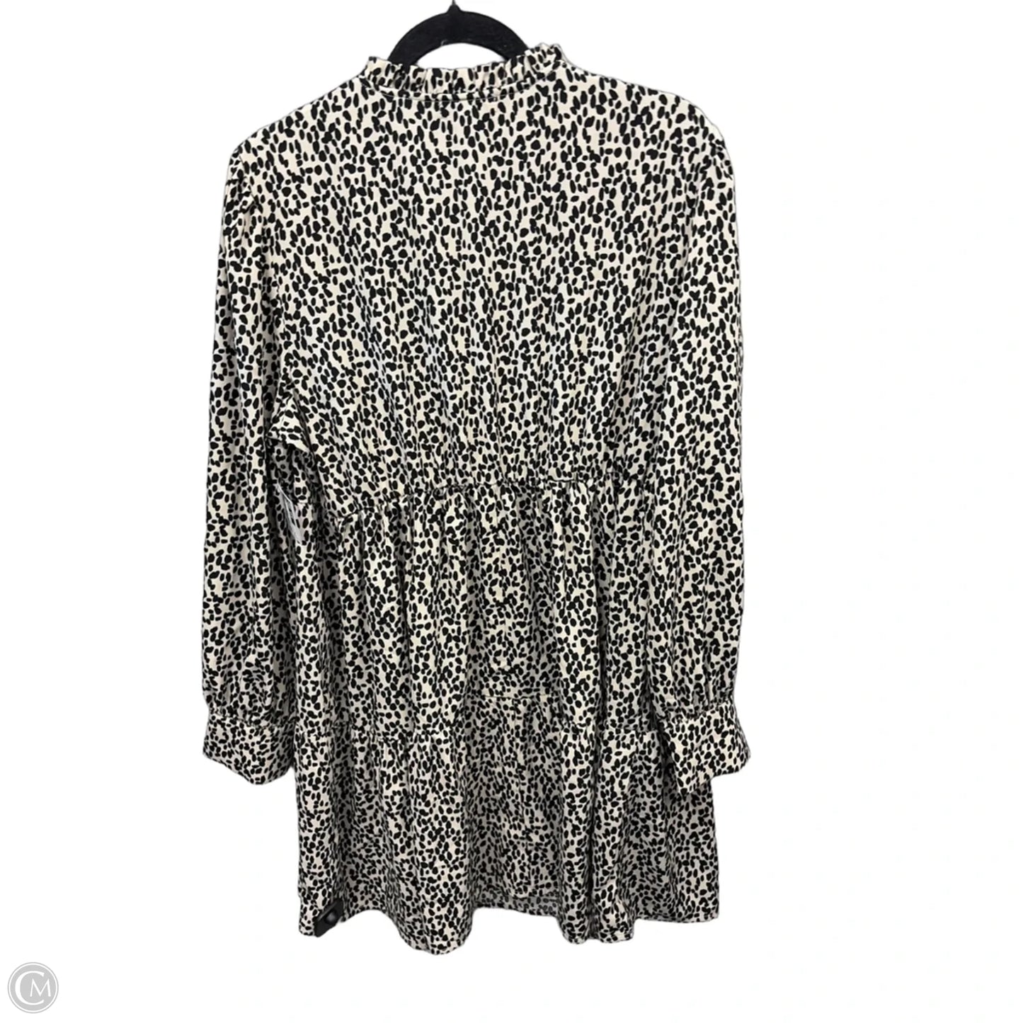 Dress Casual Short By Ophelia Roe In Animal Print, Size: L