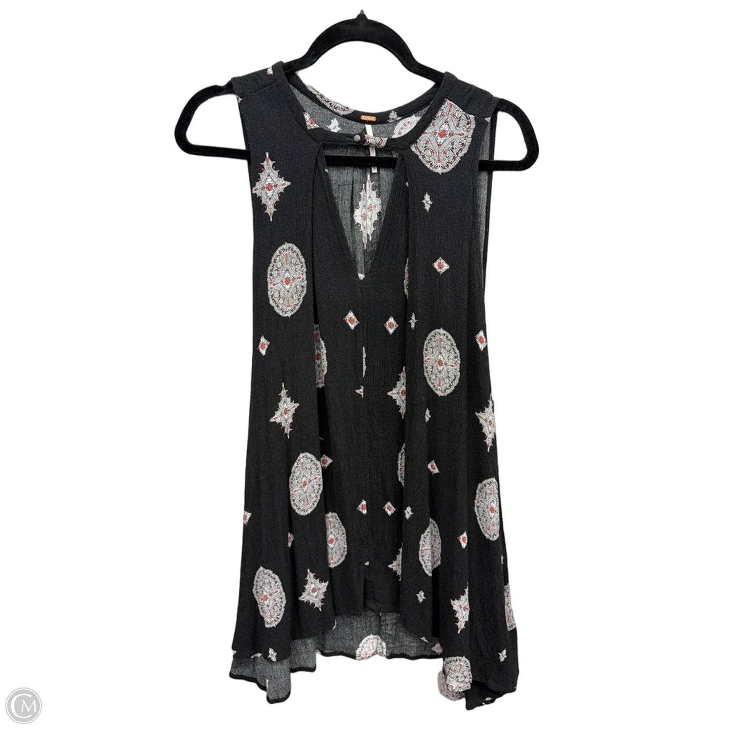 Tunic Sleeveless By Free People In Black, Size: Sp
