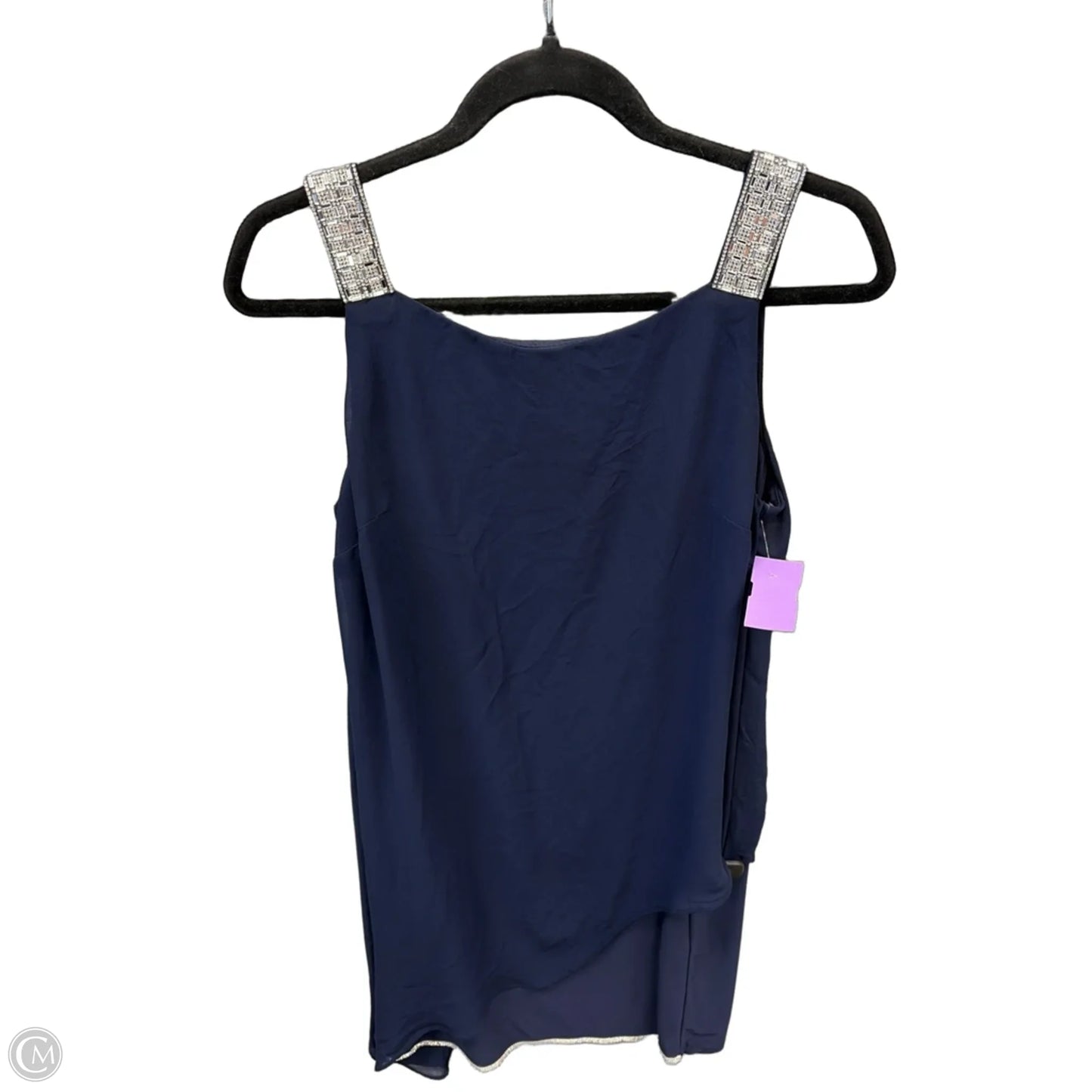 Dress Casual Midi By Msk In Navy, Size: M