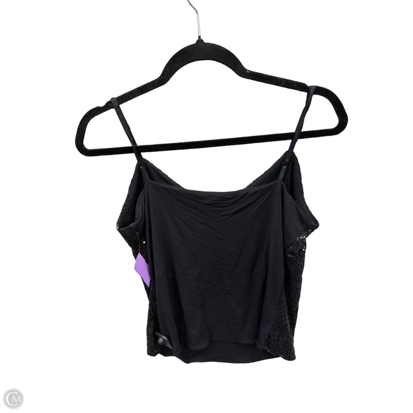 Top Sleeveless By Clothes Mentor In Black, Size: Xl