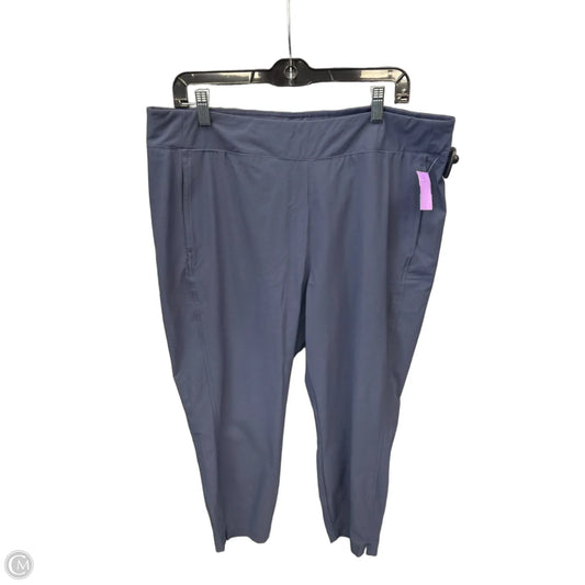 Athletic Pants By Columbia In Navy, Size: Xl