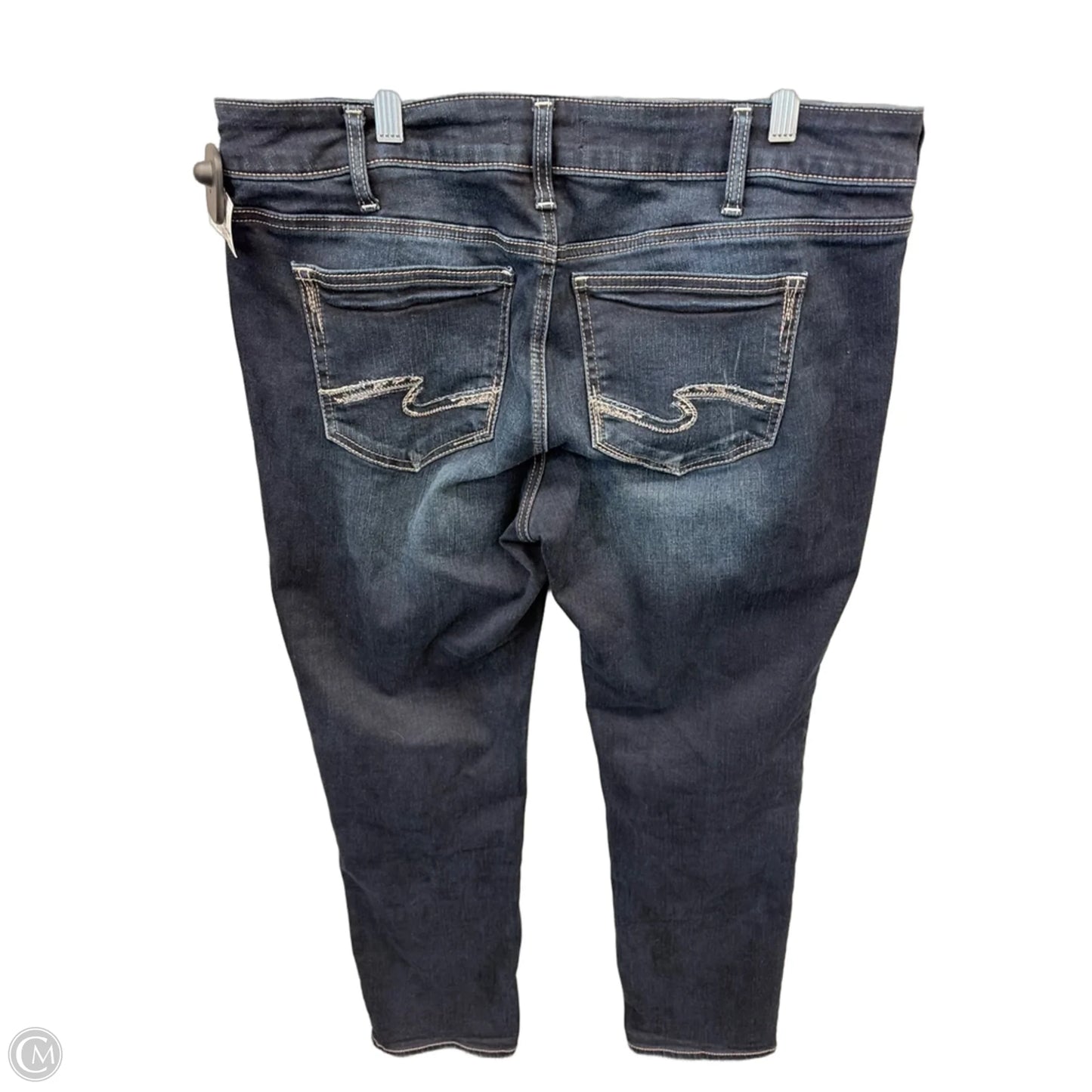 Jeans Skinny By Clothes Mentor In Blue Denim, Size: 16