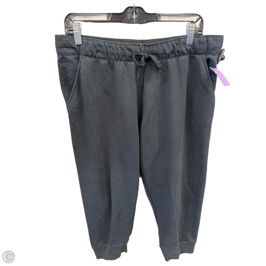 Athletic Pants By Nike In Black, Size: Xl