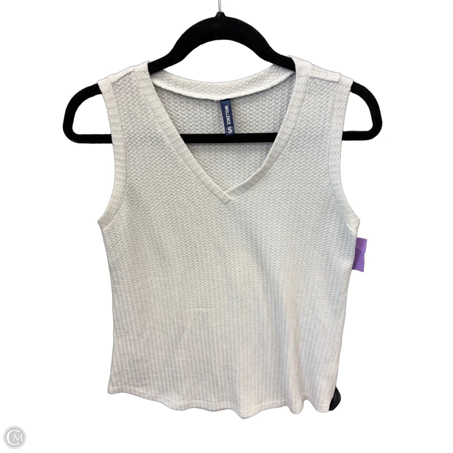 Top Sleeveless By Clothes Mentor In White, Size: S