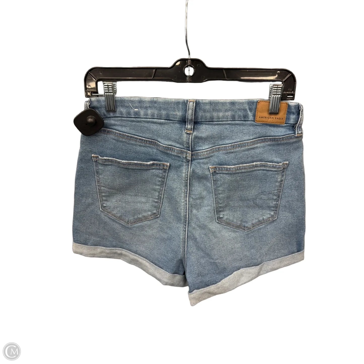 Shorts By American Eagle In Blue Denim, Size: 8