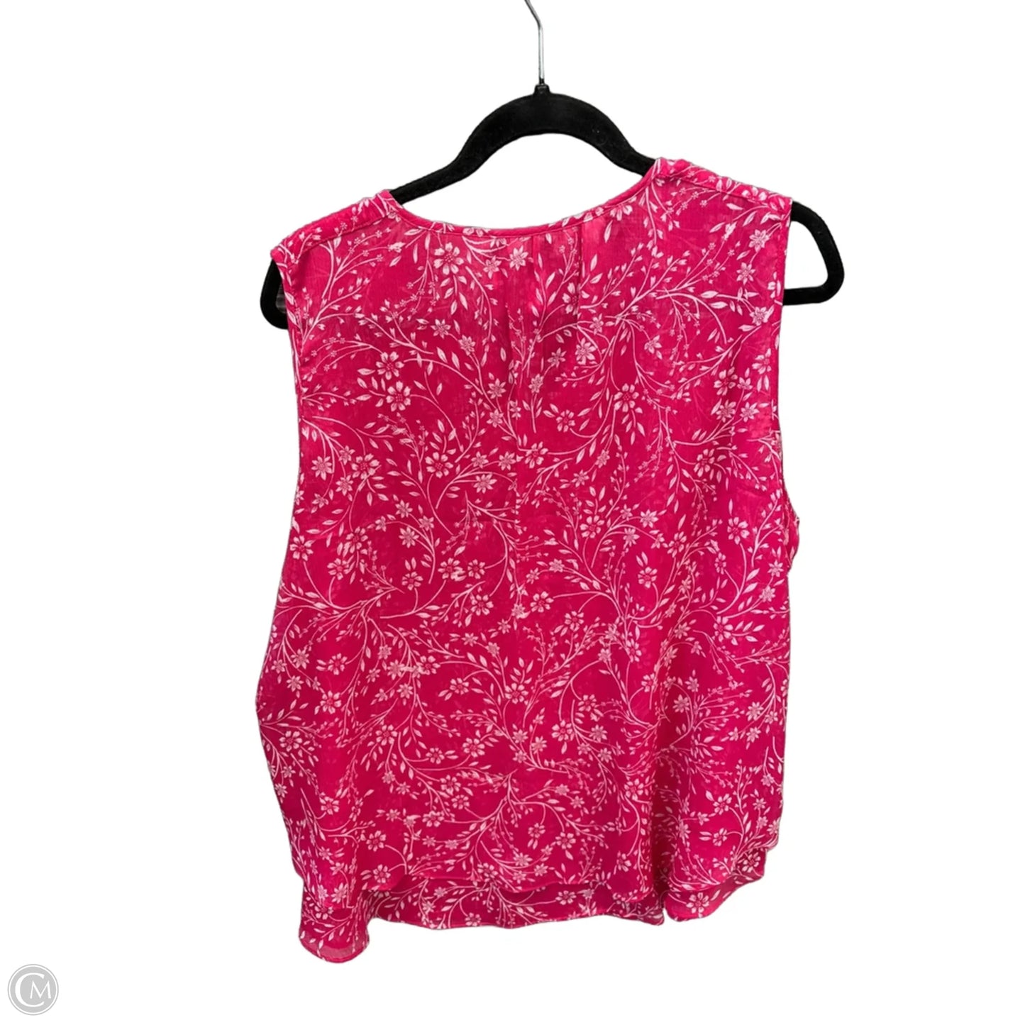 Top Sleeveless By Clothes Mentor In Pink, Size: Xl