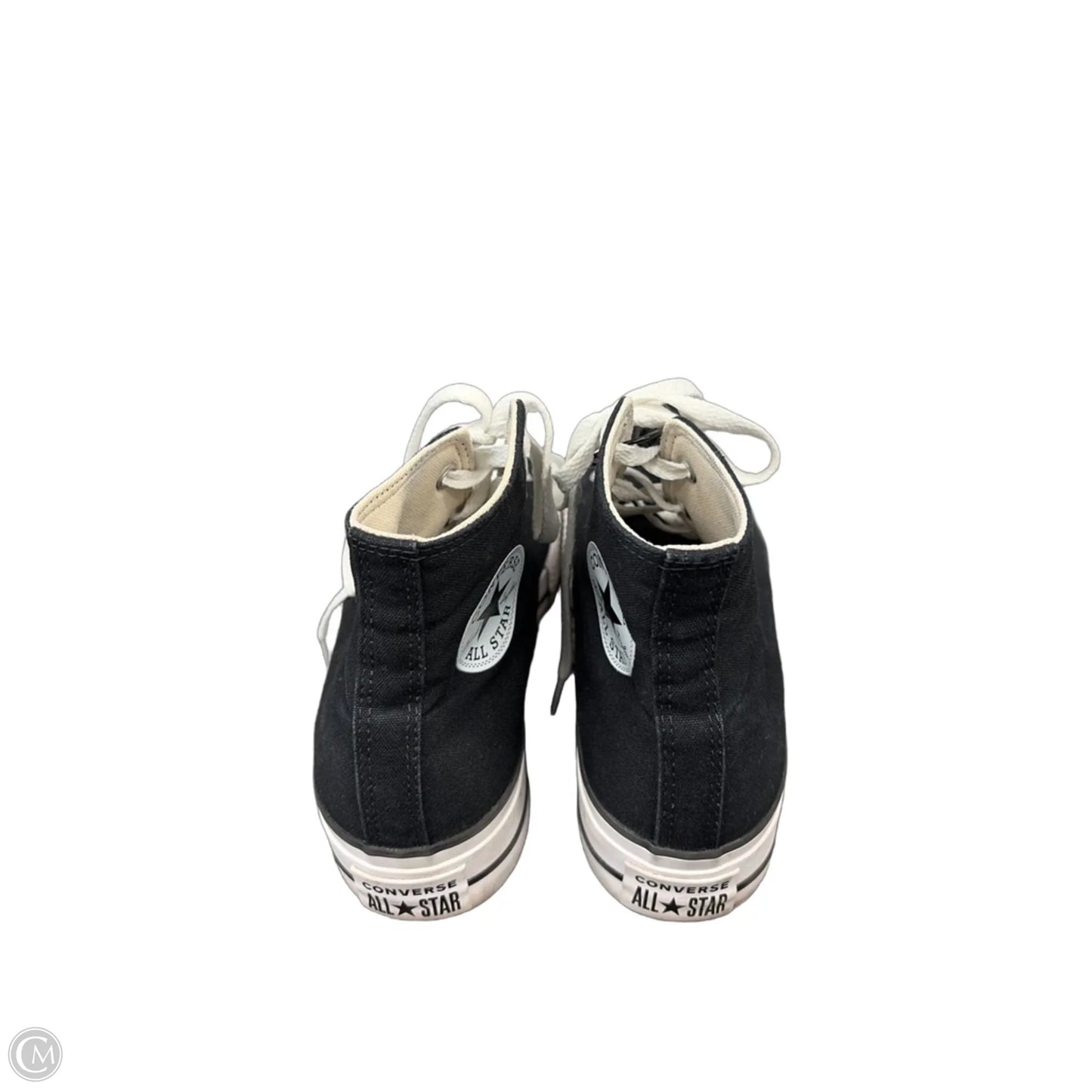 Shoes Sneakers By Converse In Black & White, Size: 9