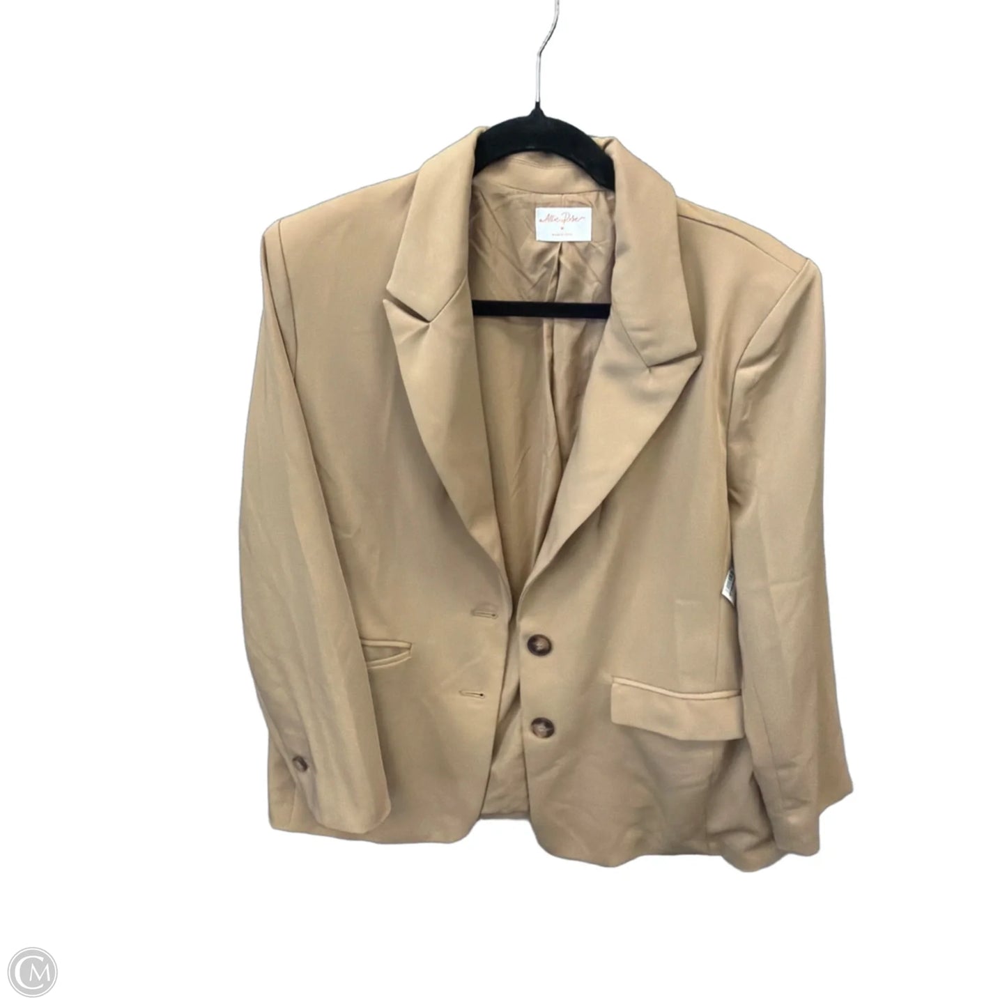 Blazer By Allie Rose In Brown, Size: M