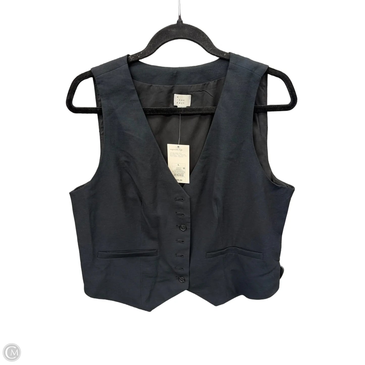 Vest Other By A New Day In Black, Size: L
