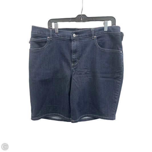 Shorts By Lee In Blue Denim, Size: 16