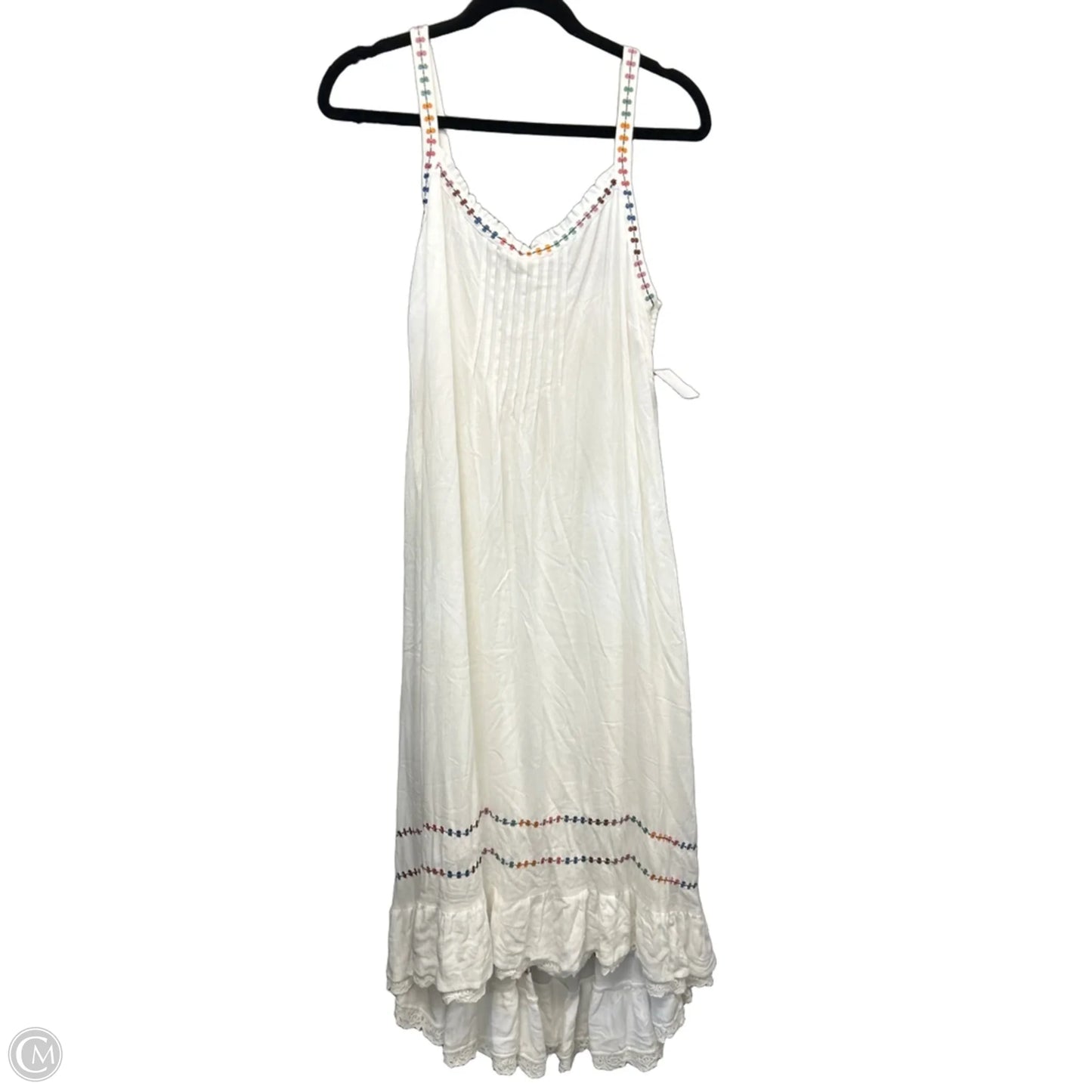 Dress Casual Maxi By Matilda Jane In White, Size: L