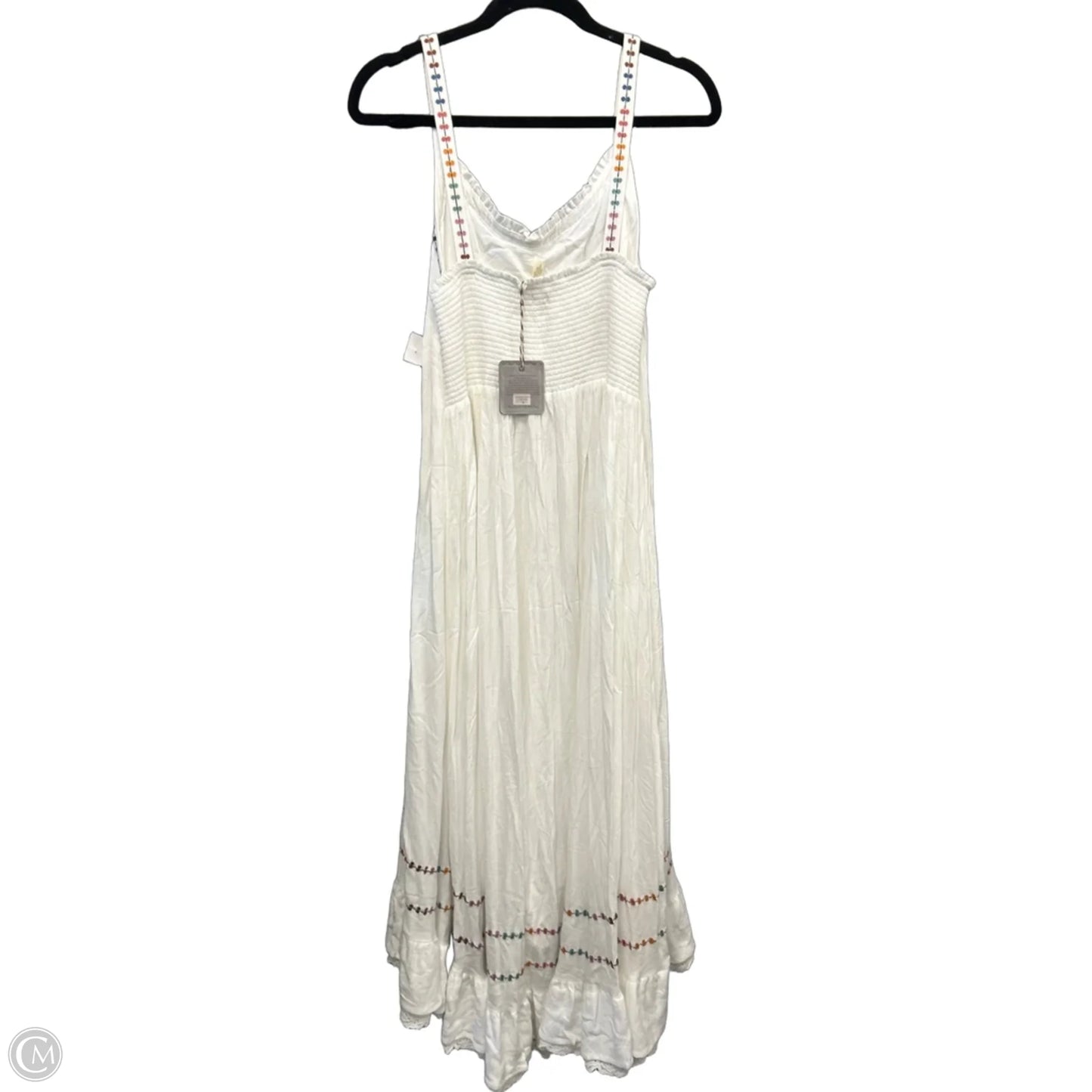 Dress Casual Maxi By Matilda Jane In White, Size: L