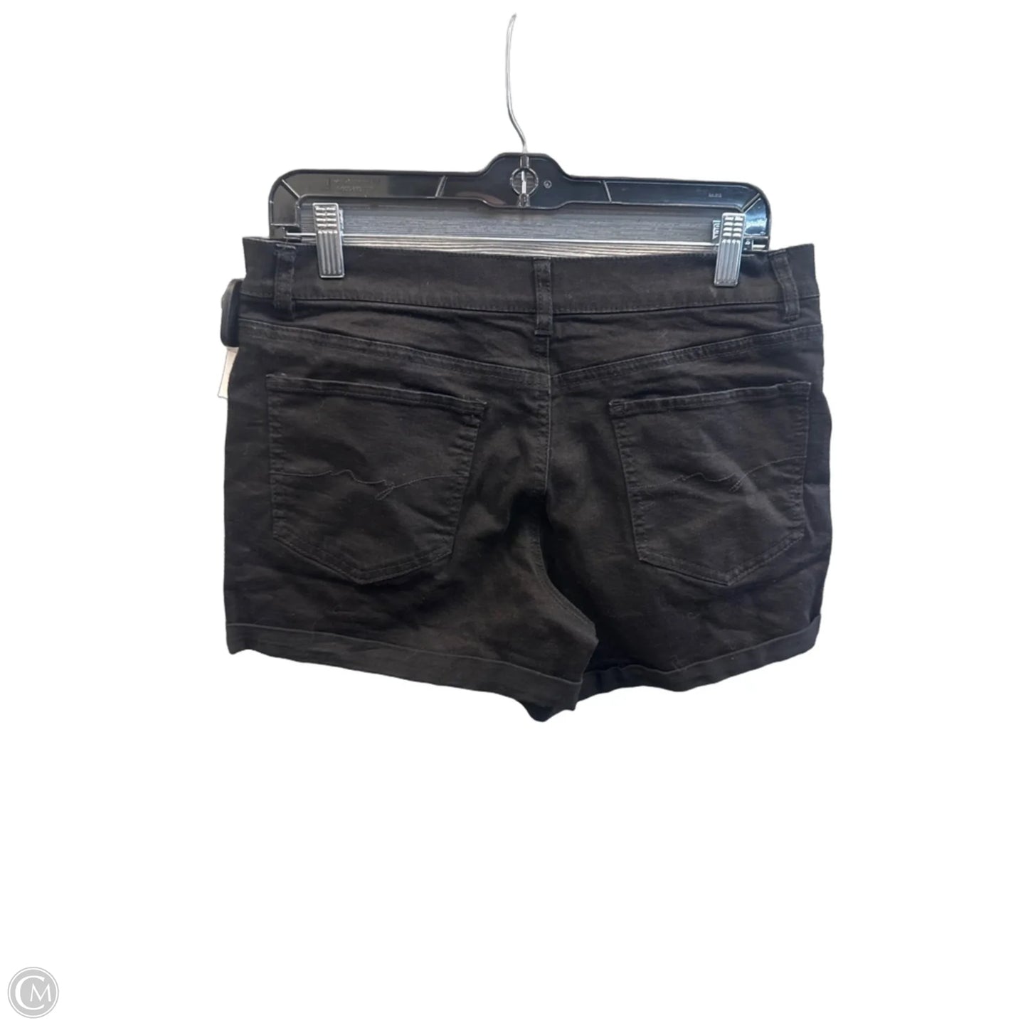 Shorts By Clothes Mentor In Black Denim, Size: 10