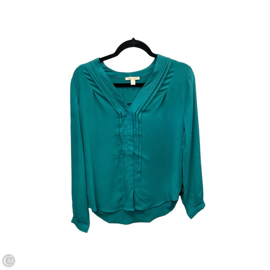 Top Long Sleeve By Miami In Green, Size: S