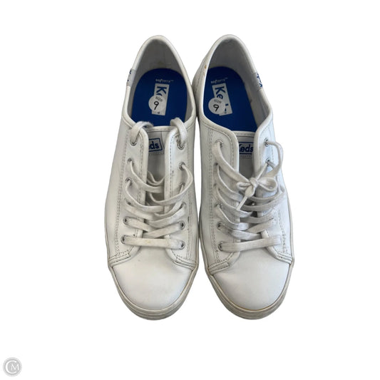 Shoes Sneakers By Keds In White, Size: 9